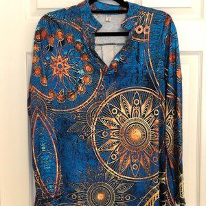 Women's Astro-Geometric Tunic